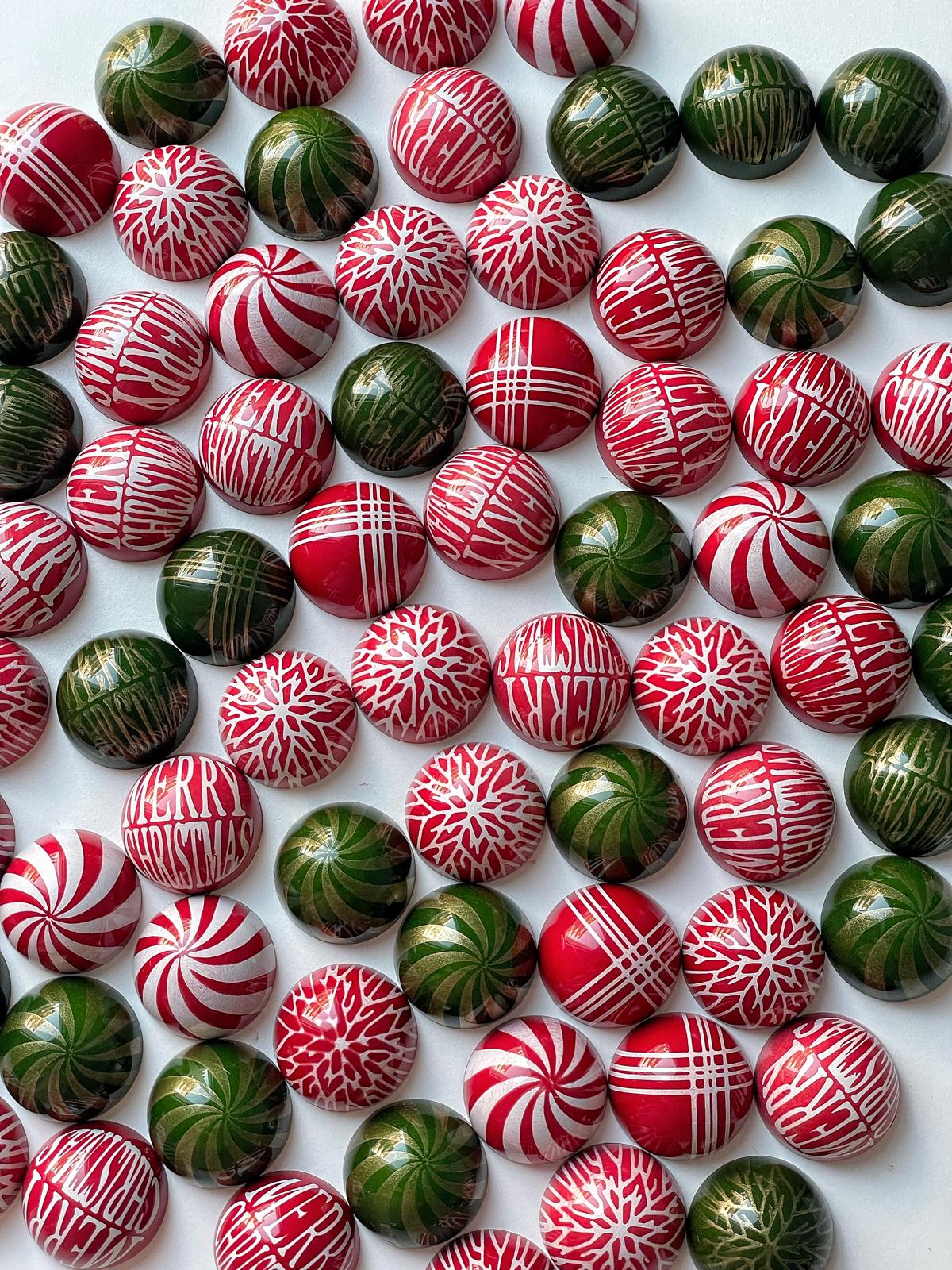 CHRISTMAS - Siliconas para Stamp de bombones x Andrey Dubovik