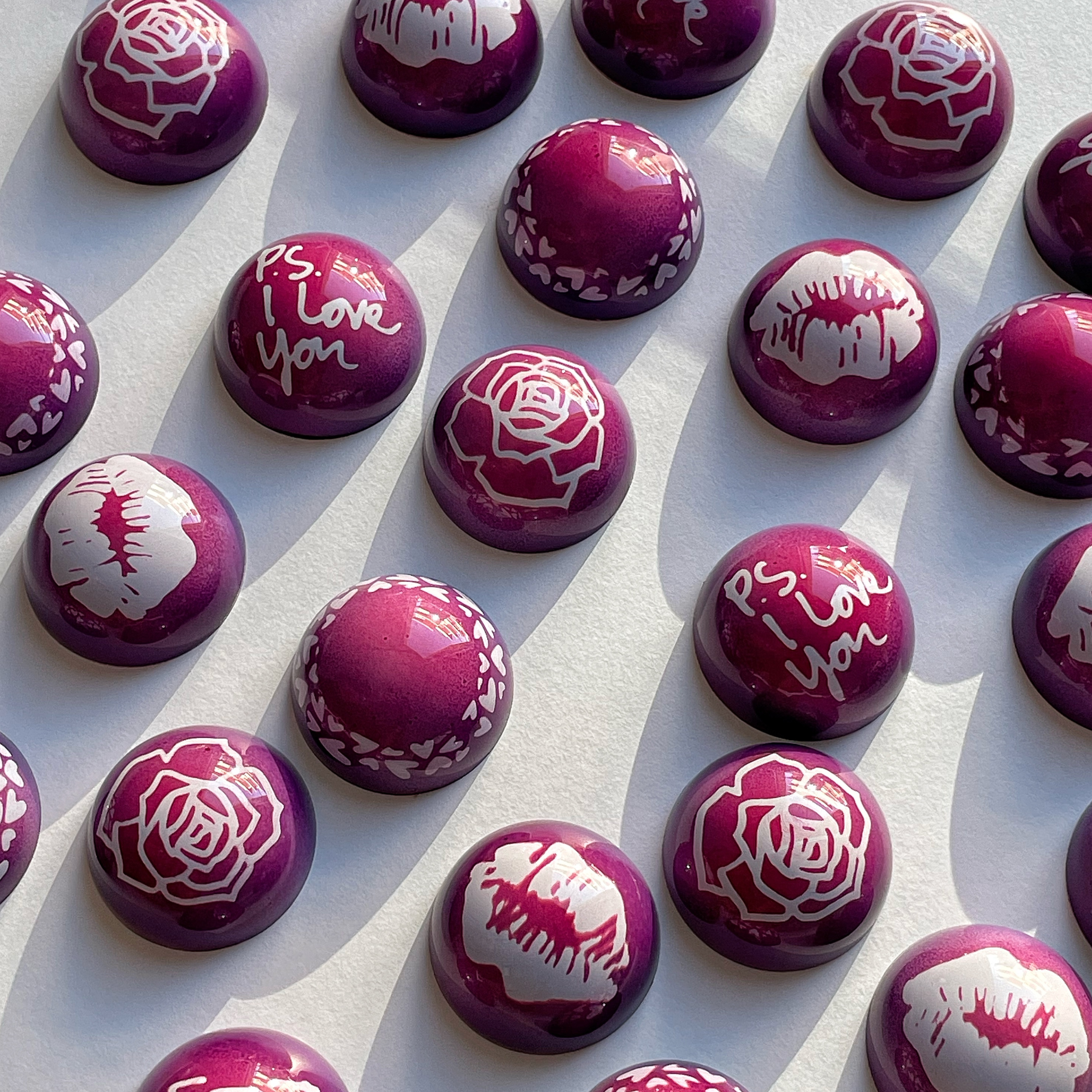 LOVE - Siliconas para Stamp de bombones x Andrey Dubovik