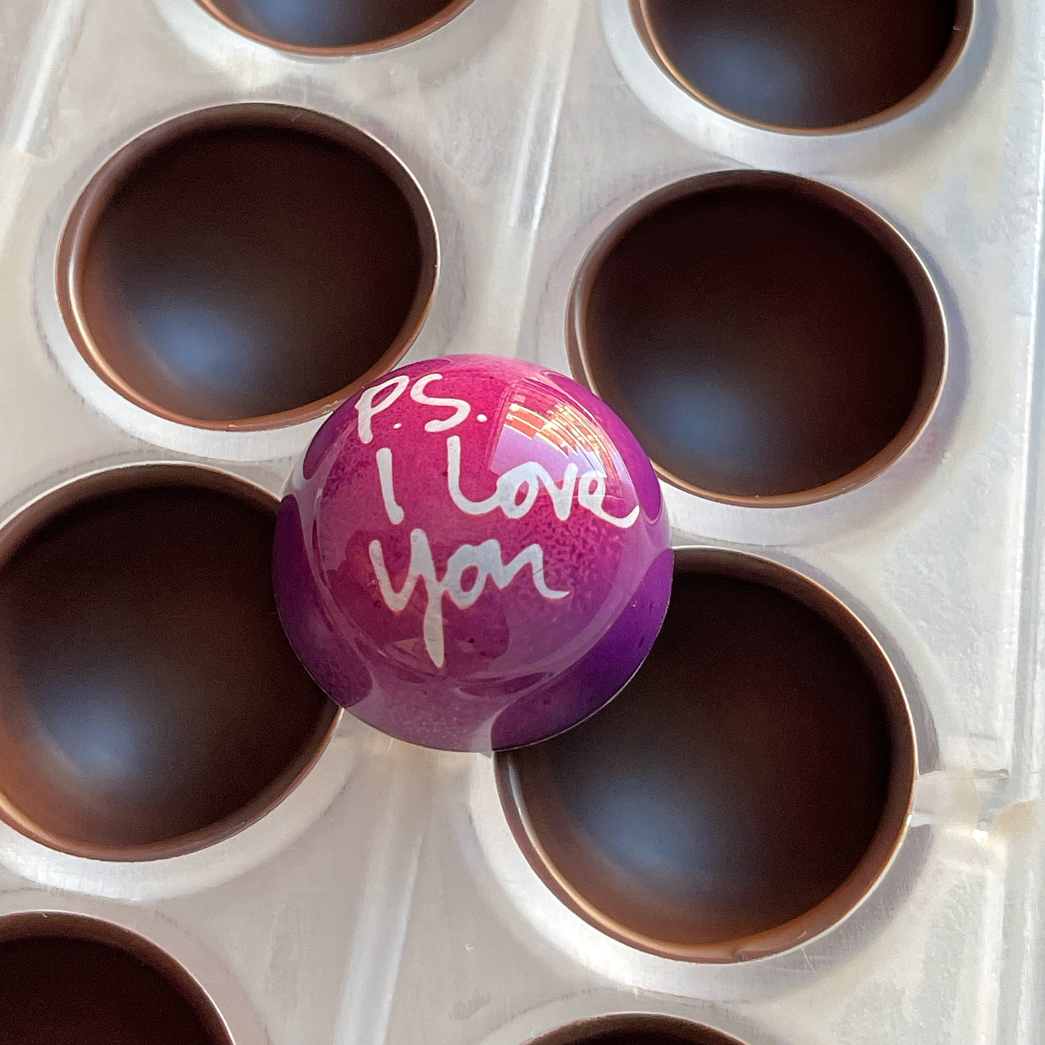 LOVE - Siliconas para Stamp de bombones x Andrey Dubovik