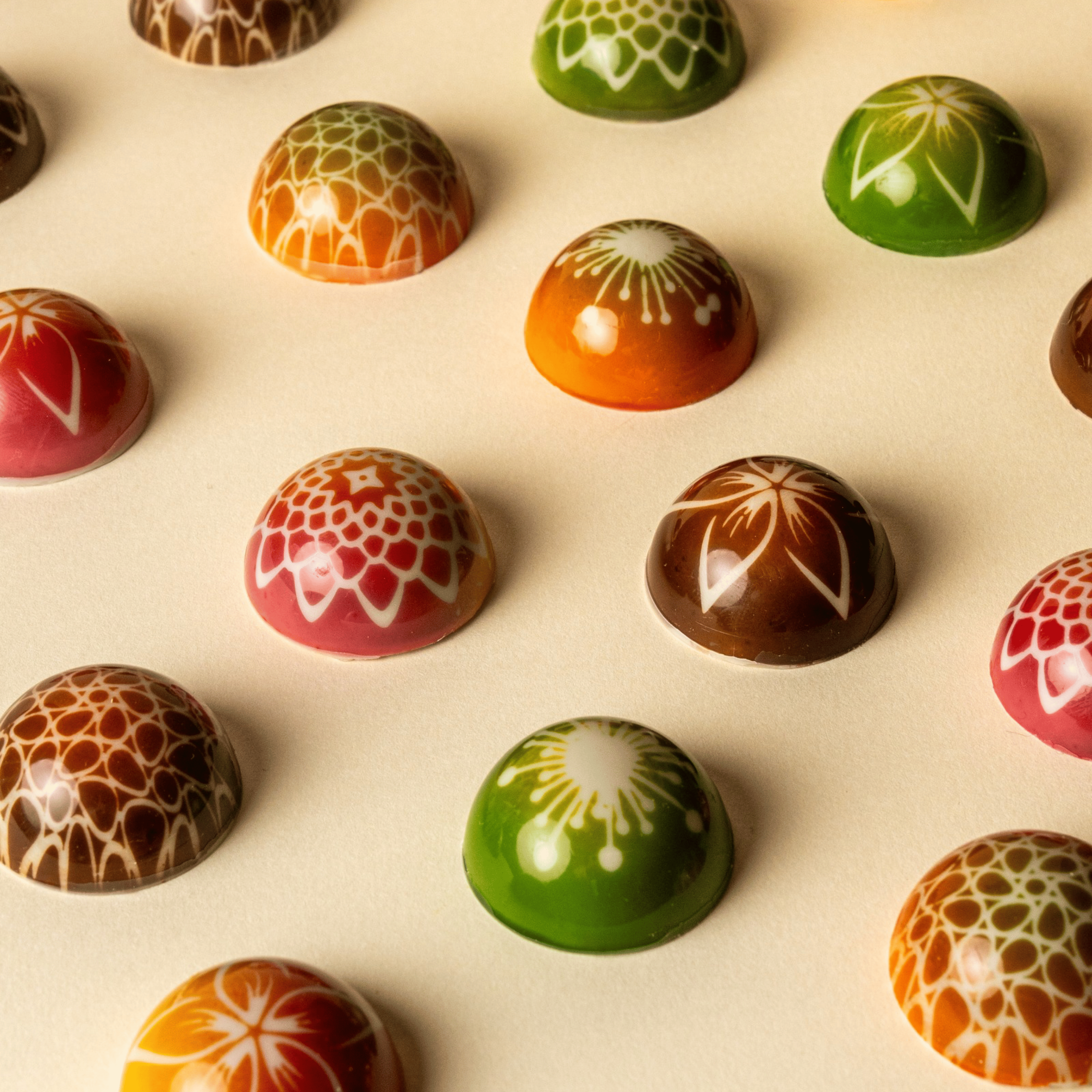 FLOWERS - Siliconas para Stamp de bombones x Andrey Dubovik