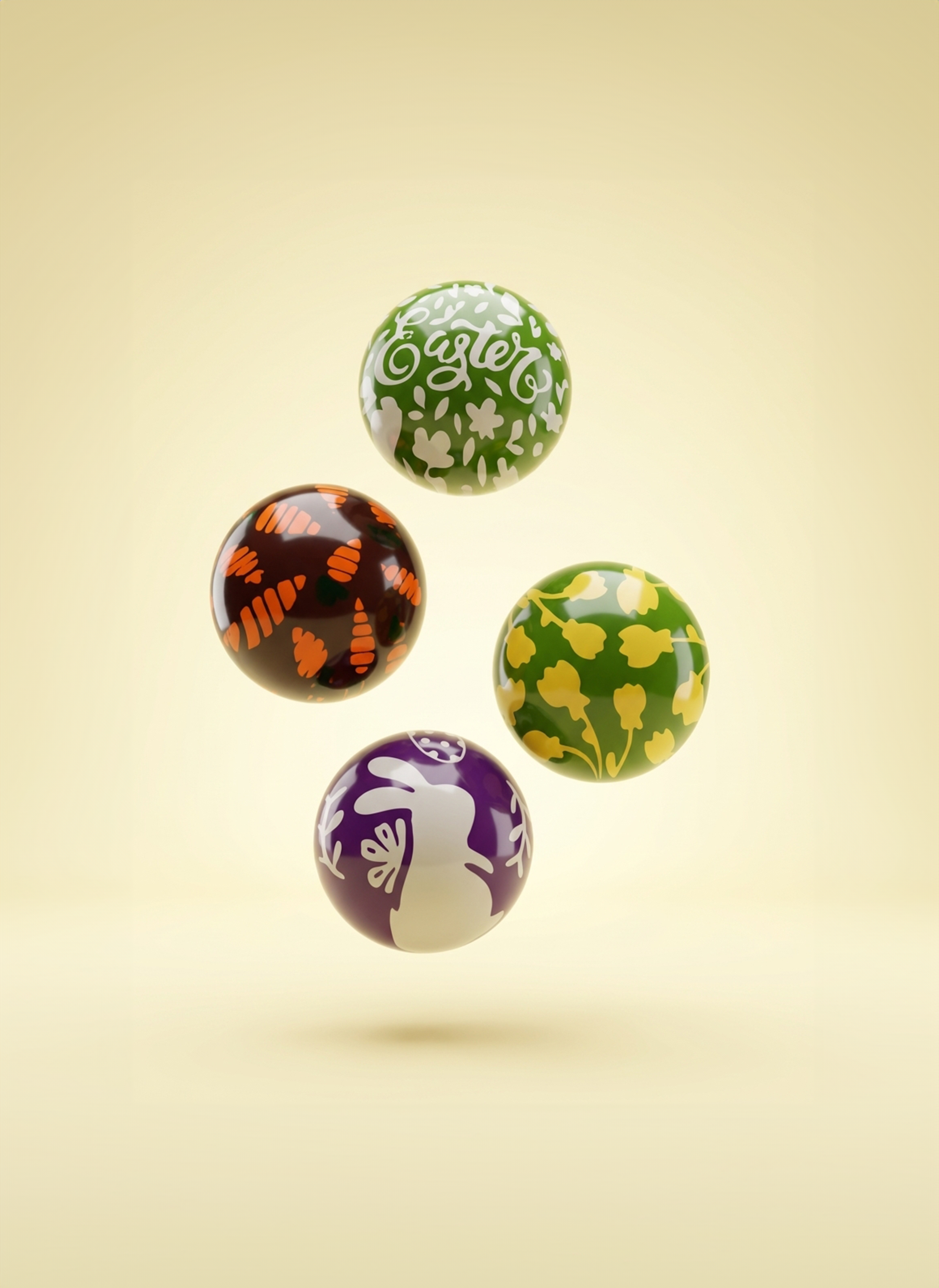 EASTER - Siliconas para Stamp de bombones x Andrey Dubovik