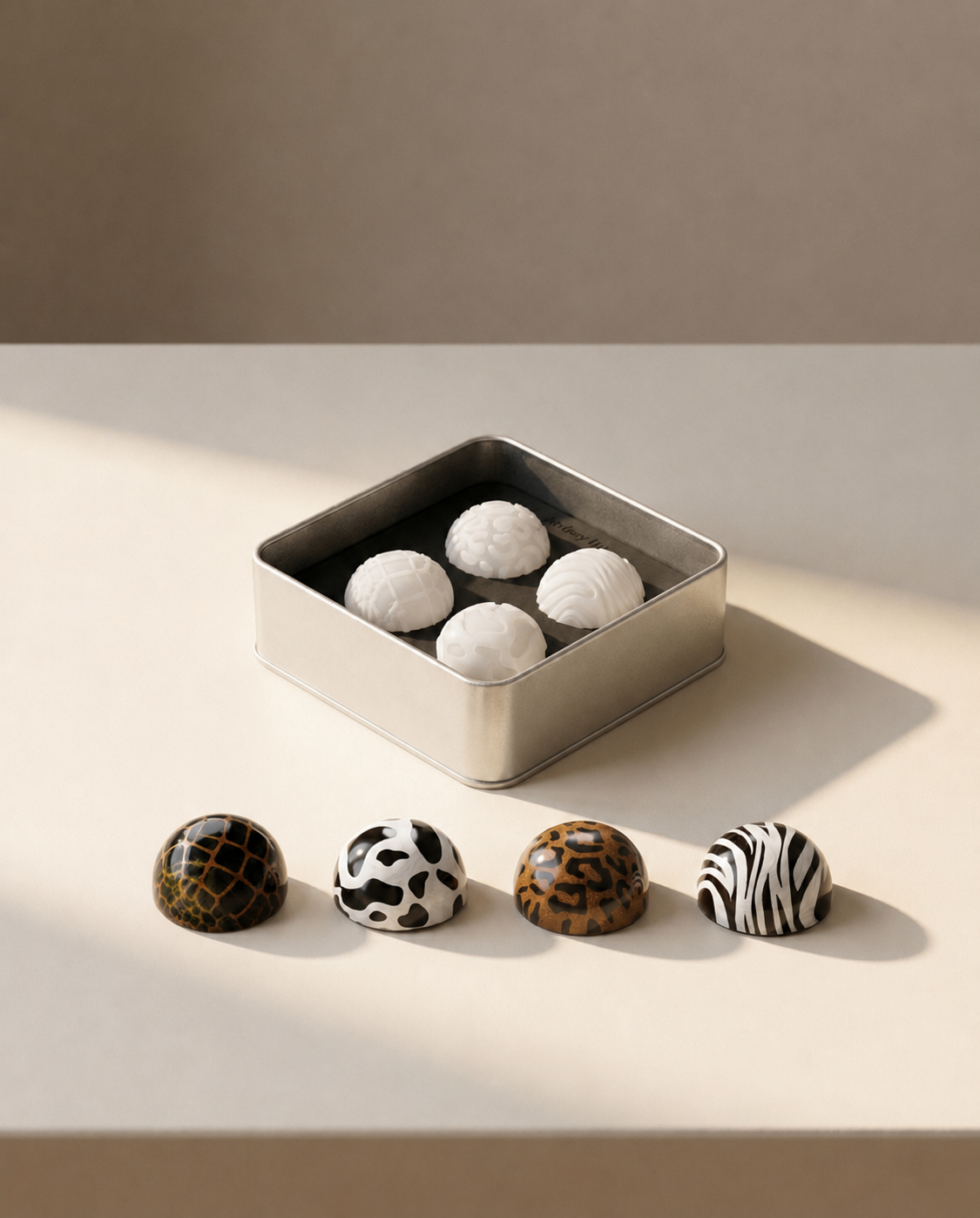 ANIMAL PRINTS - Siliconas para Stamp de bombones x Andrey Dubovik