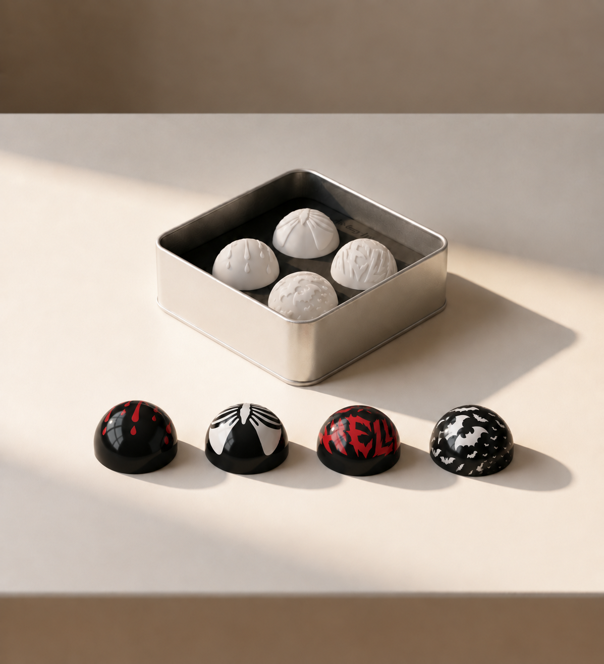 ¡Pre venta! HALLOWEEN - Siliconas para Stamp de bombones x Andrey Dubovik