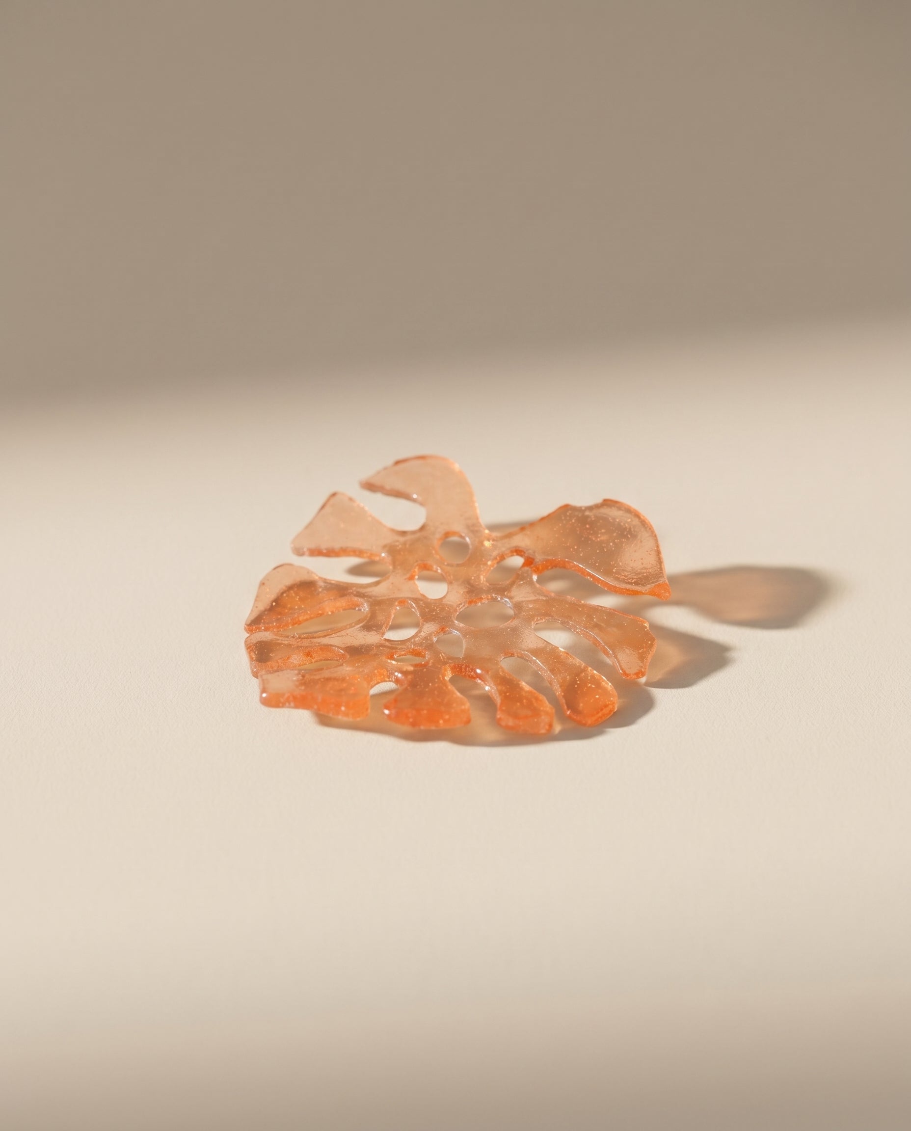 HOJA MONSTERA - Molde reticulado de silicona