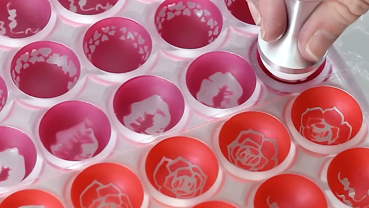 Valentine's Day Chocolate Stamping Tutorial x Britnee Key