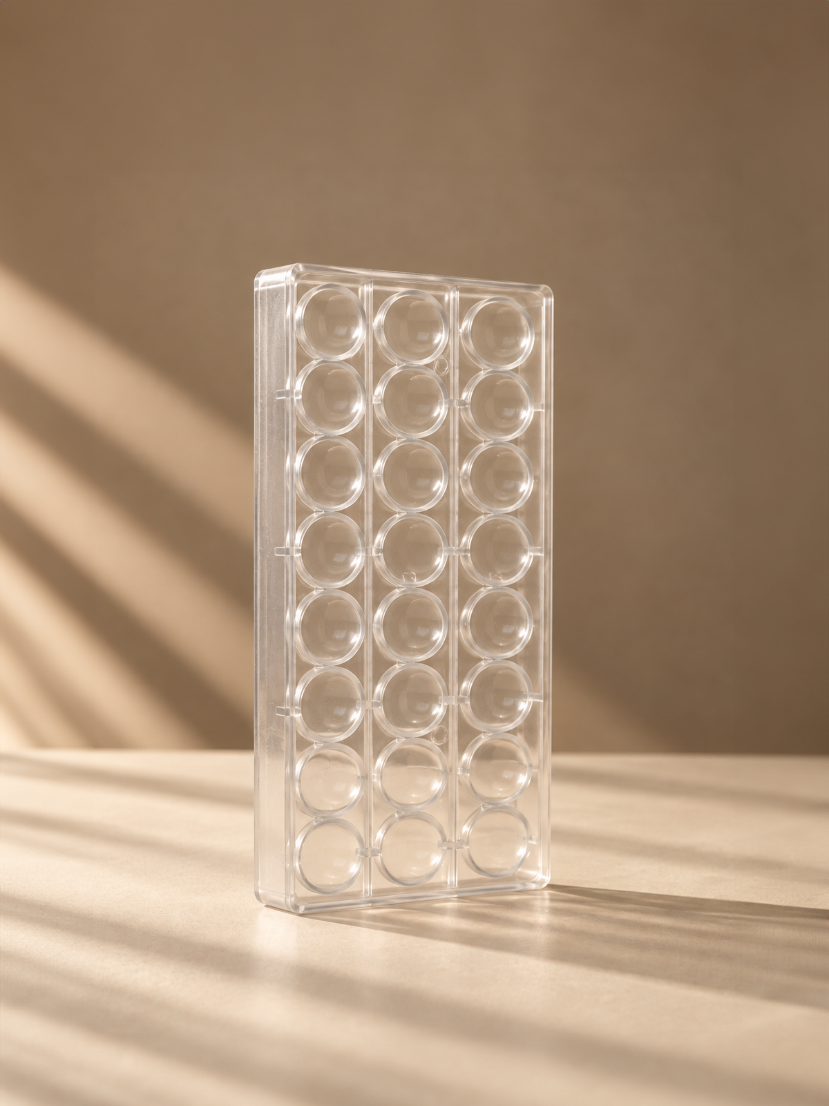 SEMI SPHERES 3 CM (24 cavities) - Chocolate World polycarbonate mold CW1217