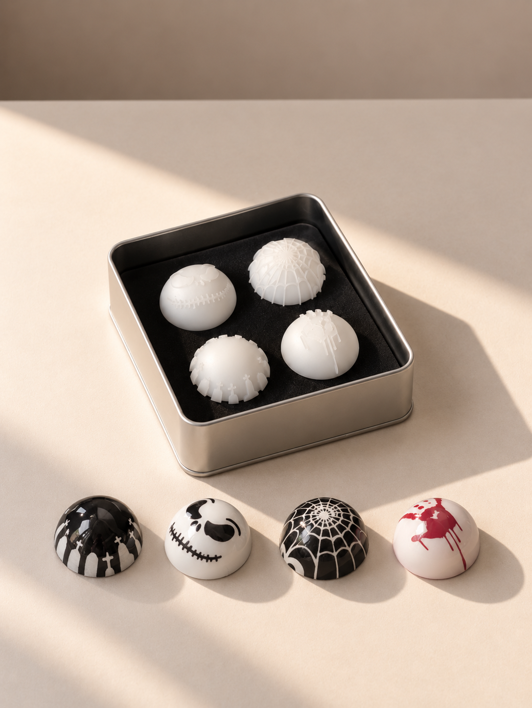 HAUNTED - Siliconas para stamp de bombones x Andrey Dubovik